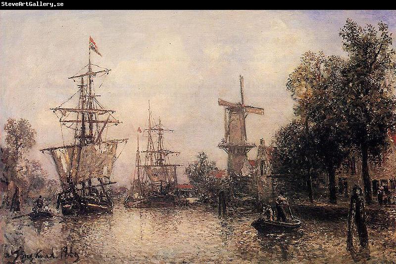 Johan Barthold Jongkind The Port of Rotterdam